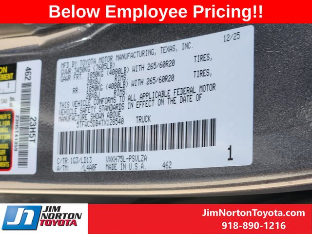 2026 Toyota Tundra Limited - Photo 23