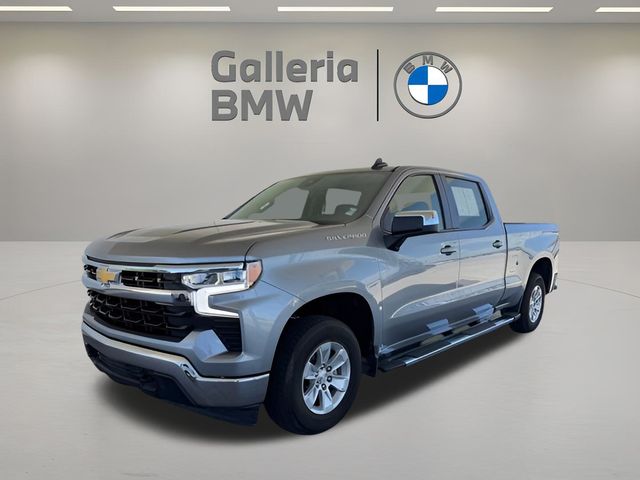 Sterling Gray Metallic 2024 Chevrolet Silverado 1500 Pickup Truck Four-Wheel Drive 8-Speed Automatic Overdrive