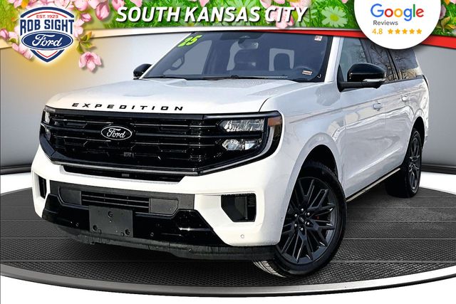Star White Metallic Tri-Coat 2025 Ford Expedition MAX Platinum 4WD SUV / Crossover Four-Wheel Drive Automatic