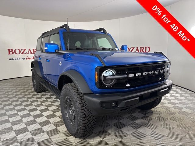 2024 Velocity Blue Metallic Ford Bronco Outer Banks SUV