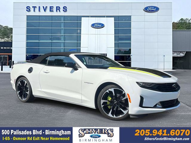Summit White 2023 Chevrolet Camaro Convertible Rear-Wheel Drive 8-Speed Automatic