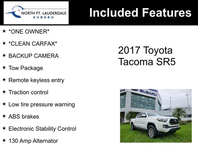 2017 Toyota Tacoma SR5 2