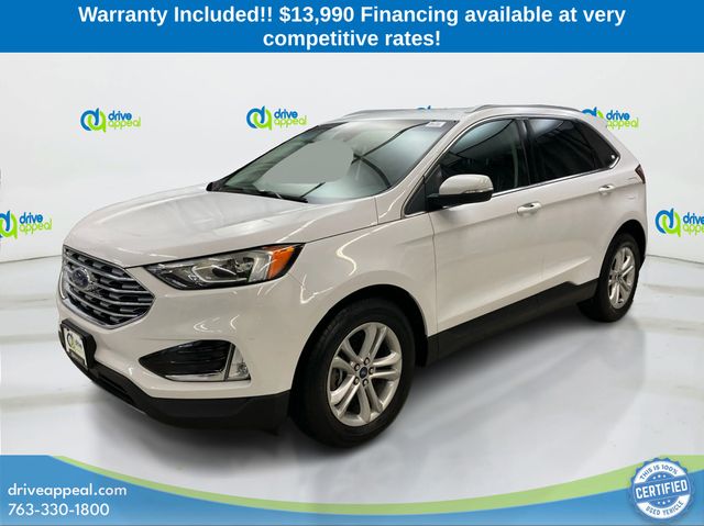 Oxford White 2020 Ford Edge SEL AWD SUV / Crossover All-Wheel Drive 8-Speed Automatic