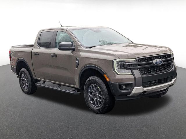 Gray 2026 Ford Ranger Pickup Truck Four-Wheel Drive Automatic