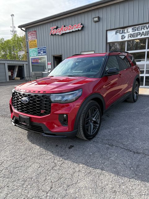2025 Ford Explorer ST - Red Metallic exterior view 3