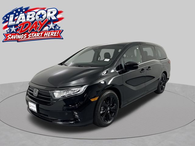 Crystal Black Pearl 2024 Honda Odyssey Minivan Front-Wheel Drive Automatic