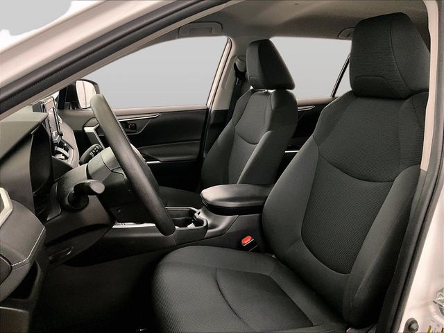 2021 Toyota RAV4 Hybrid LE White at Phil Fitts Ford