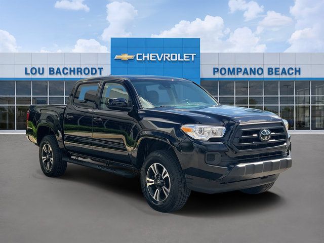 Midnight Black Metallic 2022 Toyota Tacoma Pickup Truck 4X2 6-Speed Automatic
