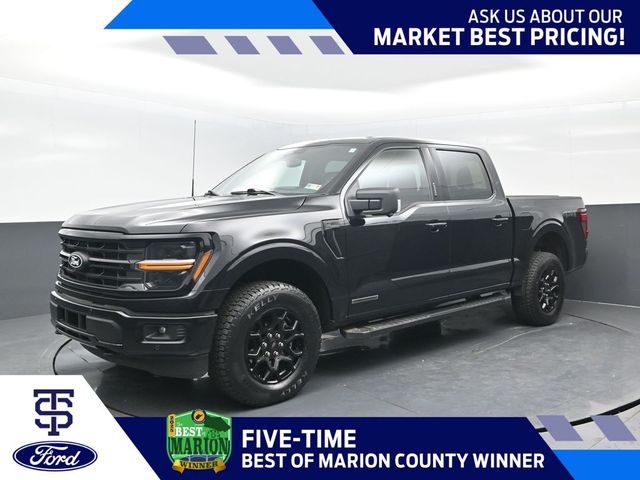 Black Metallic 2024 Ford F-150 Pickup Truck Four-Wheel Drive Automatic