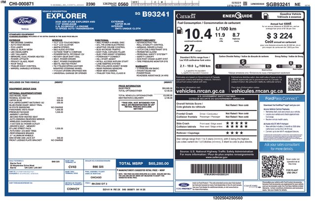 2025 Ford Explorer ST-Line
