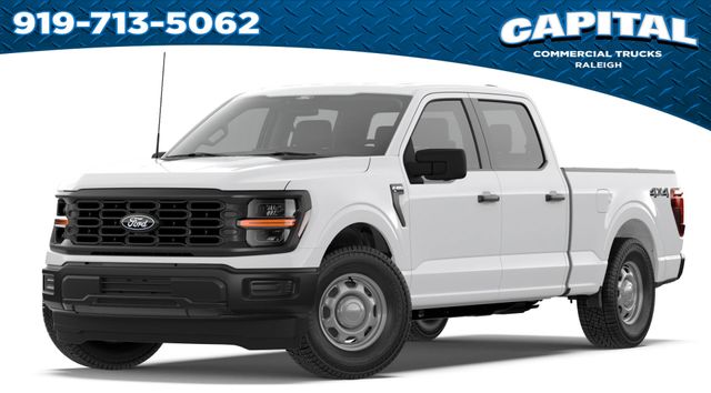 Oxford White 2026 Ford F-150 XL SuperCrew 4WD Pickup Truck Four-Wheel Drive Automatic