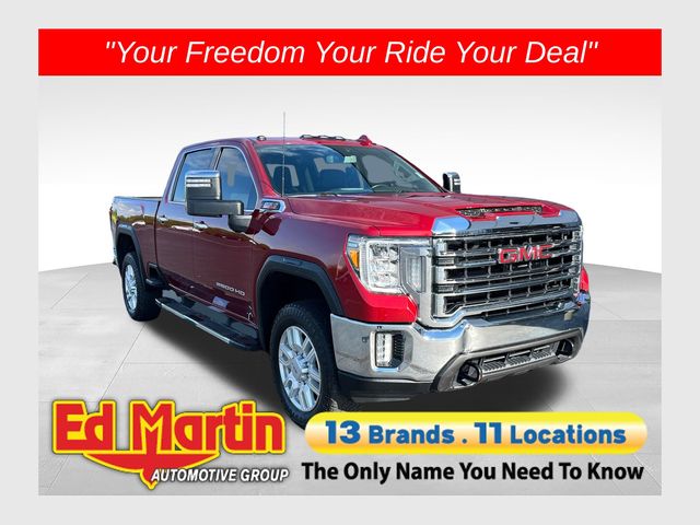 Cayenne Red 2023 GMC Sierra 2500HD Pickup Truck Four-Wheel Drive Automatic