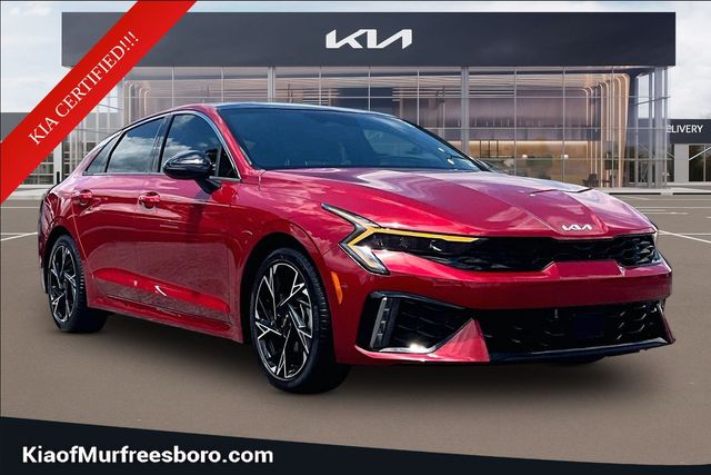 Runway Red 2025 Kia K5 Sedan Front-Wheel Drive 8-Speed Automatic