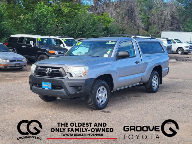 Silver Sky Metallic 2014 Toyota Tacoma Pickup Truck 4X2 4-Speed Automatic