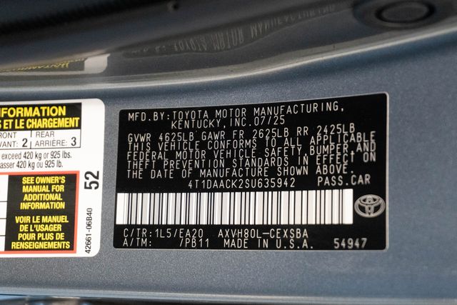 Used 2025 Toyota Camry Sedan