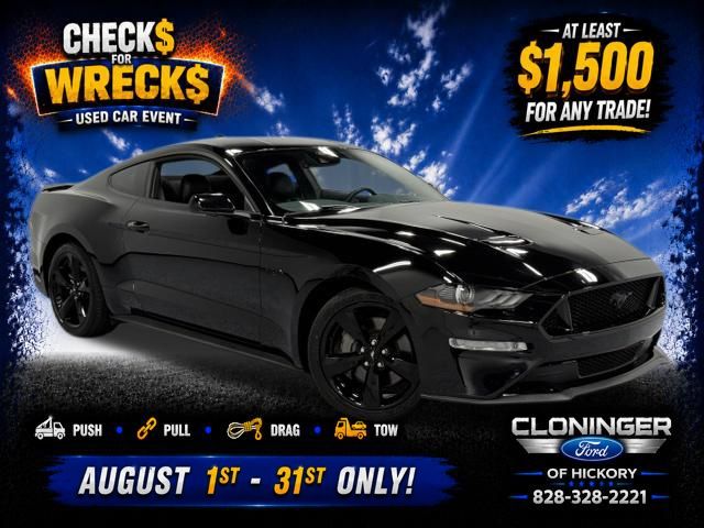 Shadow Black 2022 Ford Mustang Coupe Rear-Wheel Drive Automatic