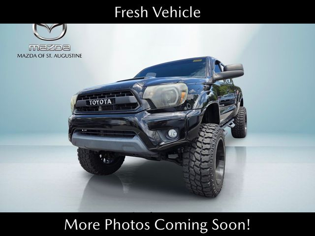 Black 2013 Toyota Tacoma Pickup Truck Four-Wheel Drive 5-Speed Automatic Overdrive