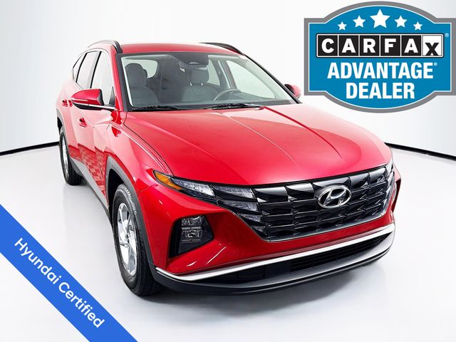 Calypso Red 2023 Hyundai Tucson SUV / Crossover Front-Wheel Drive 8-Speed Automatic