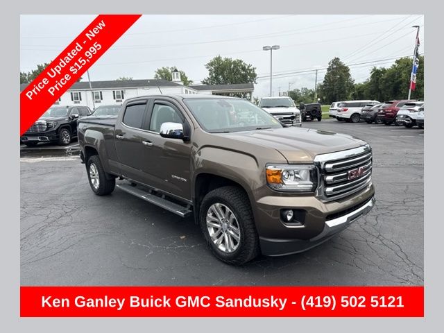 Bronze Alloy Metallic 2015 GMC Canyon Pickup Truck Four-Wheel Drive Automatic