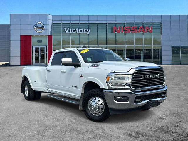 Bright White Clearcoat 2019 RAM 3500 Pickup Truck Four-Wheel Drive 6-Speed Automatic