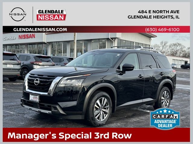 Super Black 2025 Nissan Pathfinder SUV / Crossover All-Wheel Drive 9-Speed Automatic