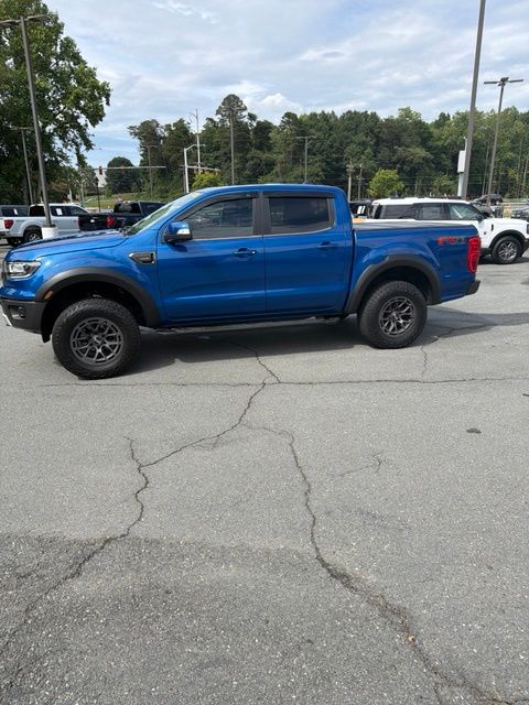 Lightning Blue 2019 Ford Ranger Pickup Truck Four-Wheel Drive Automatic