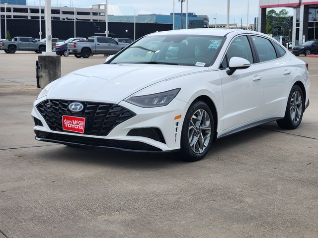 2023 Hyundai Sonata SEL White at Joe Myers Mazda Kia