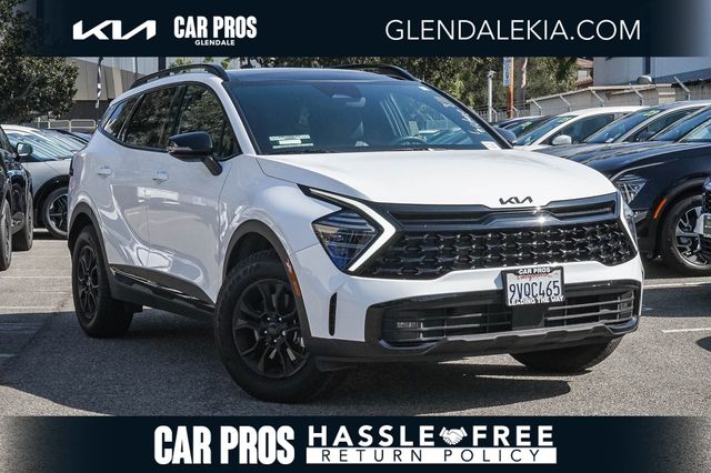 White Pearl 2025 Kia Sportage SUV / Crossover All-Wheel Drive 8-Speed Automatic