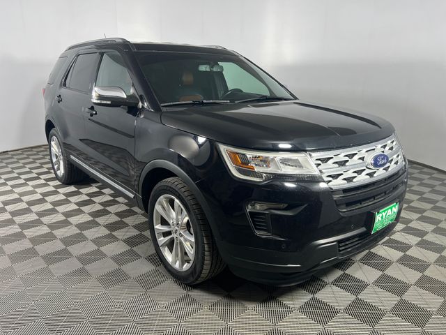 Black Metallic 2019 Ford Explorer XLT AWD SUV / Crossover All-Wheel Drive 6-Speed Automatic