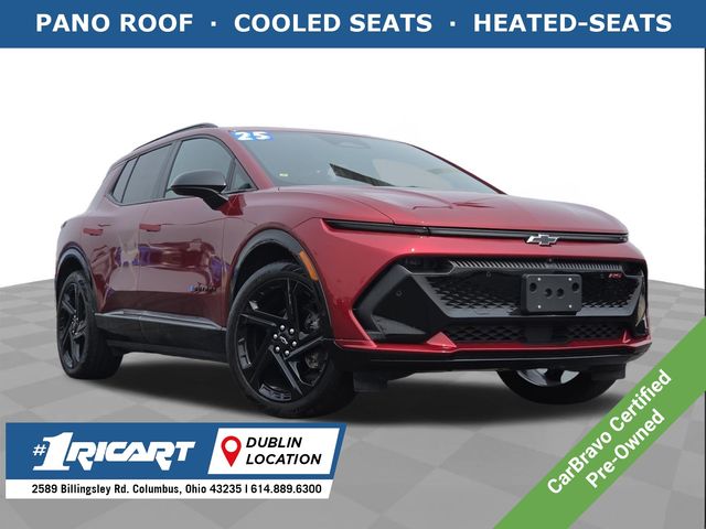 Radiant Red Tintcoat 2025 Chevrolet Equinox EV SUV / Crossover All-Wheel Drive 1-Speed Automatic