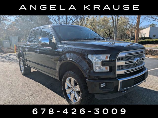 2015 Ford F-150 Platinum SuperCrew 4WD
