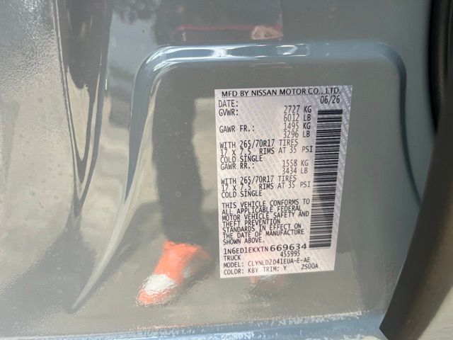 New 2026 Nissan Frontier Truck