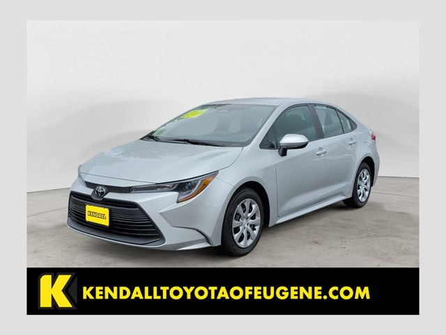 Classic Silver Metallic 2025 Toyota Corolla Sedan Front-Wheel Drive Continuously Variable Transmission