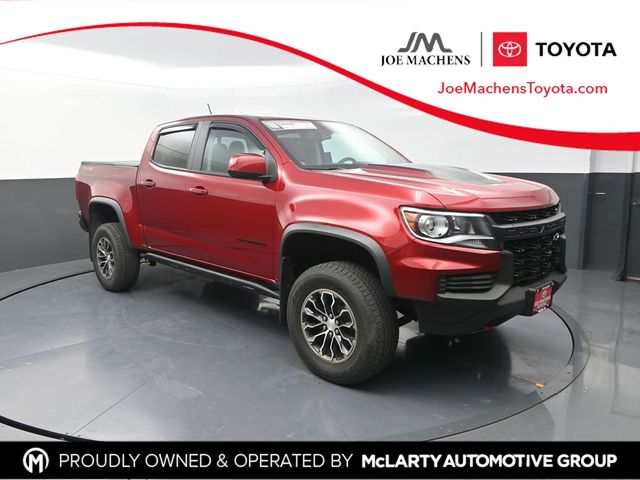 Cherry Red Tintcoat 2021 Chevrolet Colorado Pickup Truck Four-Wheel Drive 8-Speed Automatic