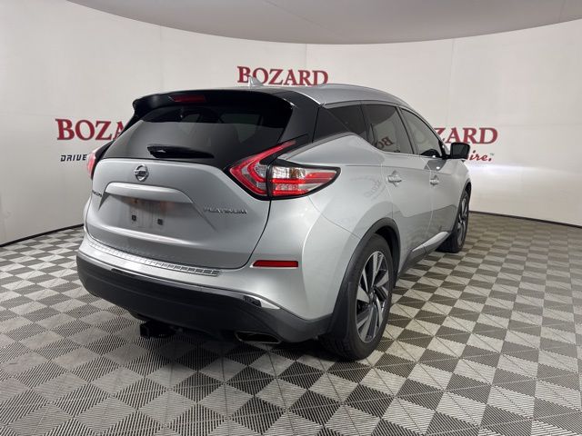 2017 Brilliant Silver Metallic Nissan Murano Platinum FWD SUV