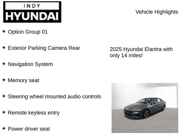 New 2025 Hyundai Elantra Hybrid For Sale in Indianapolis, IN
