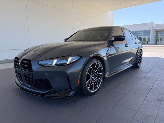Gray Metallic 2025 BMW M3 Competition xDrive Sedan All-Wheel Drive 8-Speed Automatic