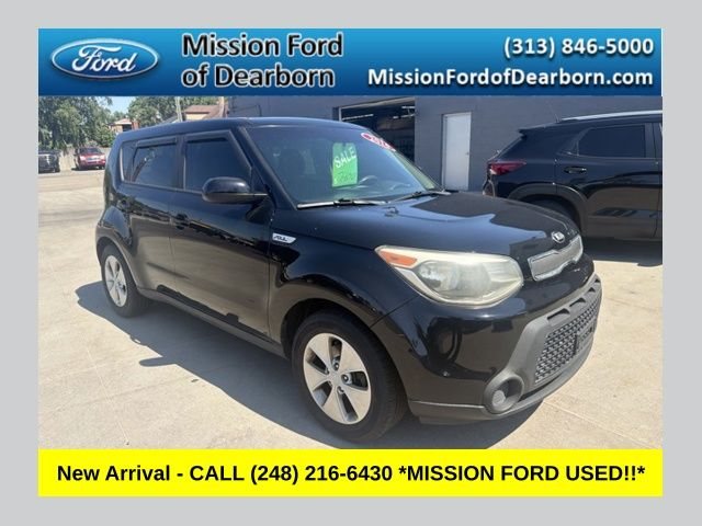 Shadow Black 2016 Kia Soul Wagon Front-Wheel Drive 6-Speed Automatic