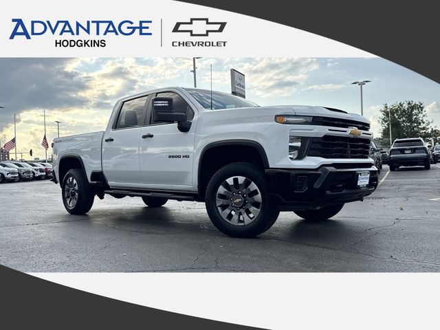 Summit White 2024 Chevrolet Silverado 2500HD Pickup Truck Four-Wheel Drive Automatic