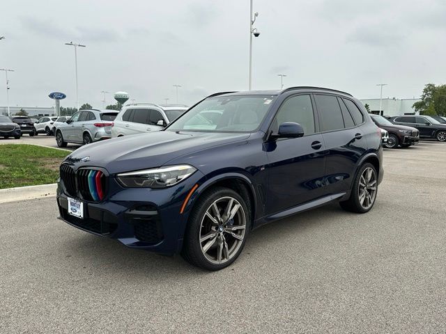 Blue 2022 BMW X5 SUV / Crossover All-Wheel Drive 8-Speed Automatic