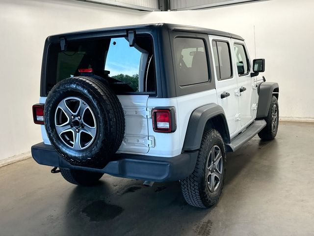 2018 Jeep Wrangler Unlimited Sport S White at Rochrich Mazda