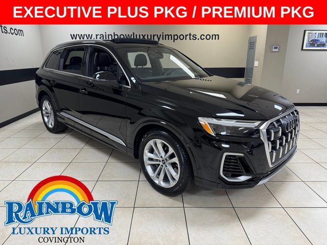 Mythos Black Metallic 2025 Audi Q7 SUV / Crossover All-Wheel Drive 8-Speed Automatic