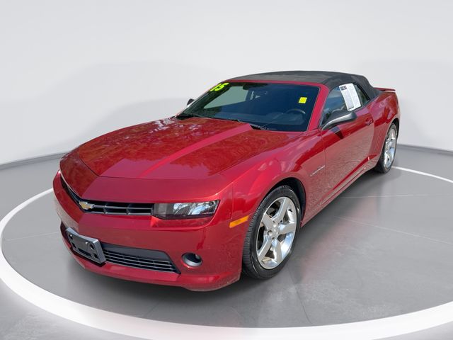 Red Rock Metallic 2015 Chevrolet Camaro Convertible Rear-Wheel Drive 6-Speed Automatic