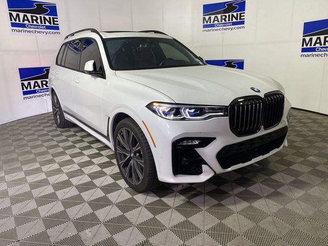 Mineral White Metallic 2022 BMW X7 M50i AWD SUV / Crossover All-Wheel Drive 8-Speed Automatic