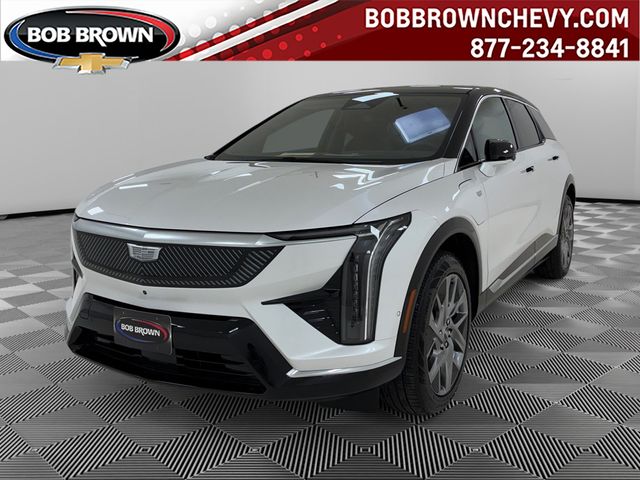 Crystal White Tricoat 2025 Cadillac OPTIQ SUV / Crossover All-Wheel Drive 1-Speed Automatic