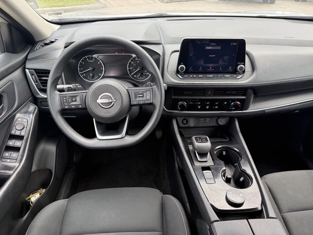 2024 Nissan Rogue S Silver at Central Houston Nissan