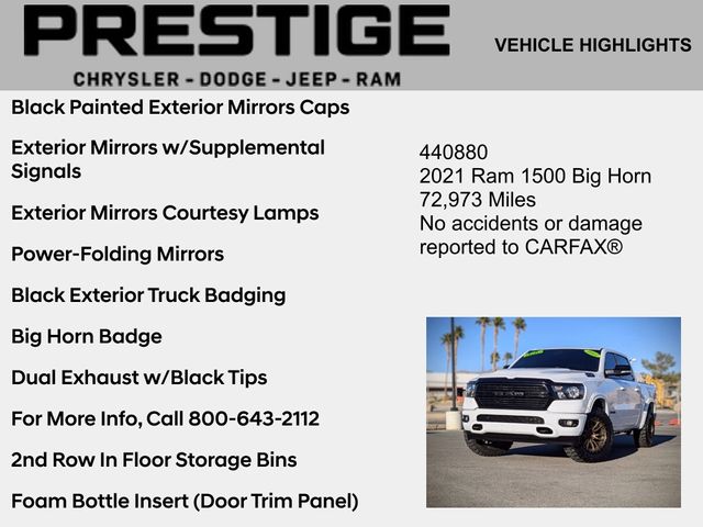 2021 Ram 1500 Big Horn/Lone Star 6