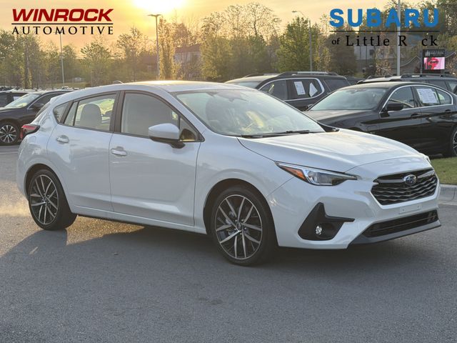 Crystal White Pearl 2025 Subaru Impreza Sport AWD Wagon All-Wheel Drive Continuously Variable Transmission
