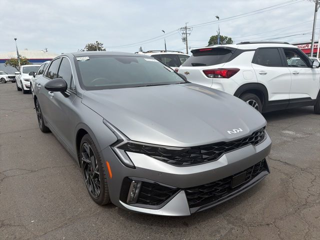 Steel Matte Gray 2025 Kia K5 GT-Line FWD Sedan Front-Wheel Drive 8-Speed Automatic