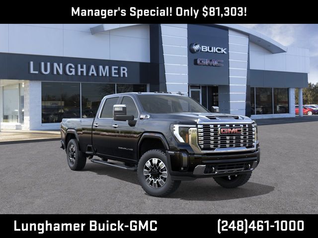 Onyx Black 2026 GMC Sierra 3500HD Pickup Truck Four-Wheel Drive Automatic